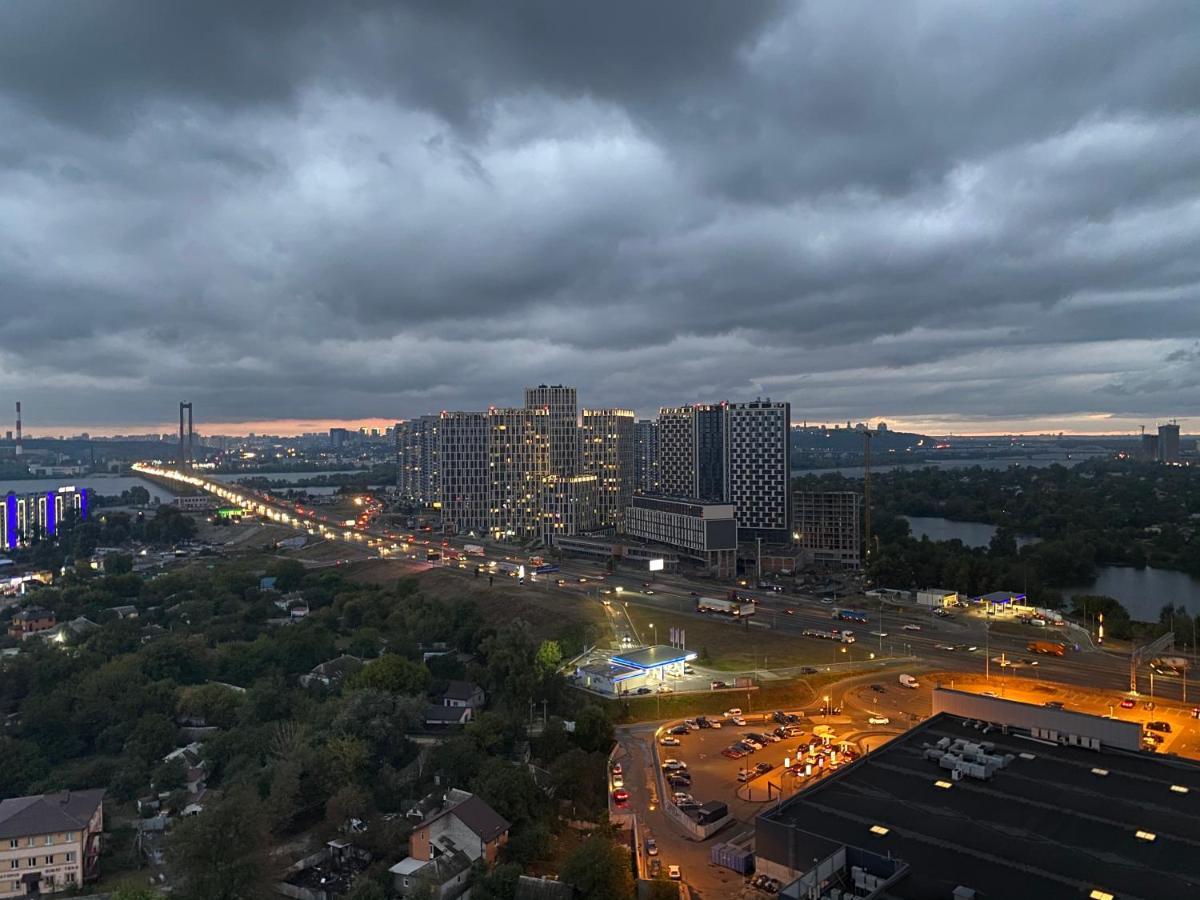 Apartments With Dnipro View Kiev Dış mekan fotoğraf