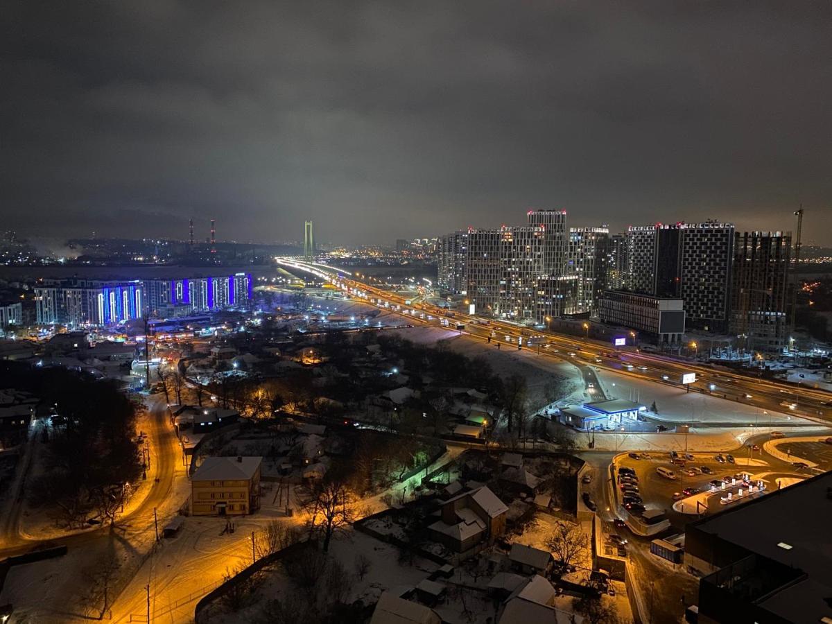 Apartments With Dnipro View Kiev Dış mekan fotoğraf