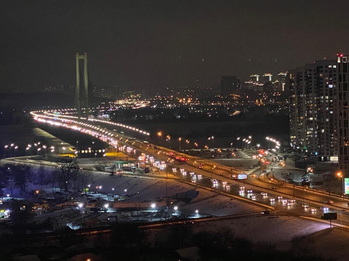 Apartments With Dnipro View Kiev Dış mekan fotoğraf