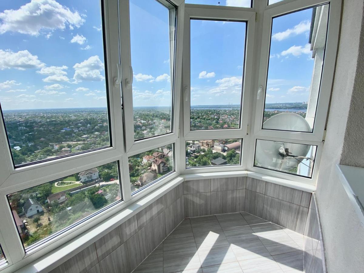 Apartments With Dnipro View Kiev Dış mekan fotoğraf