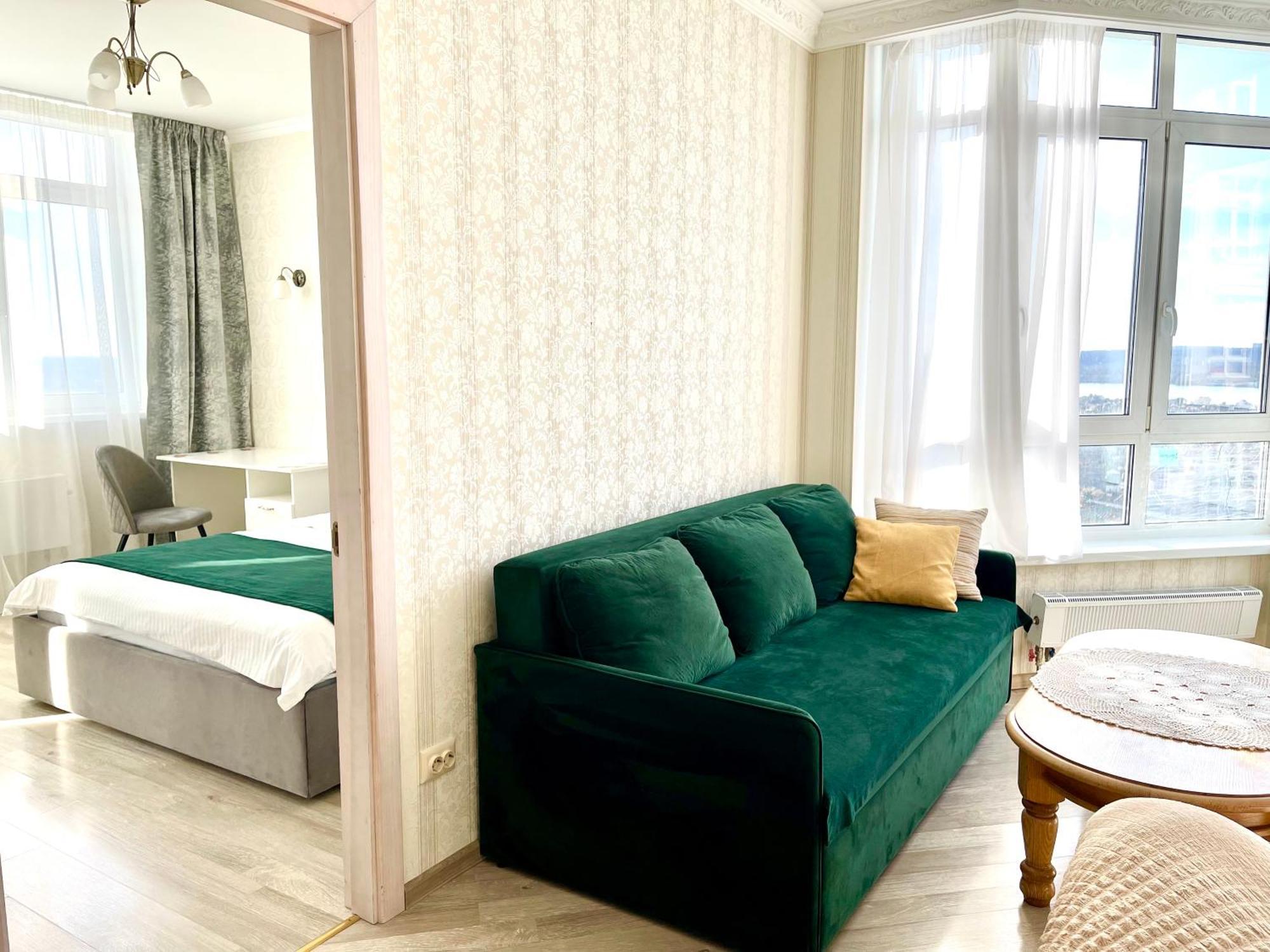 Apartments With Dnipro View Kiev Dış mekan fotoğraf